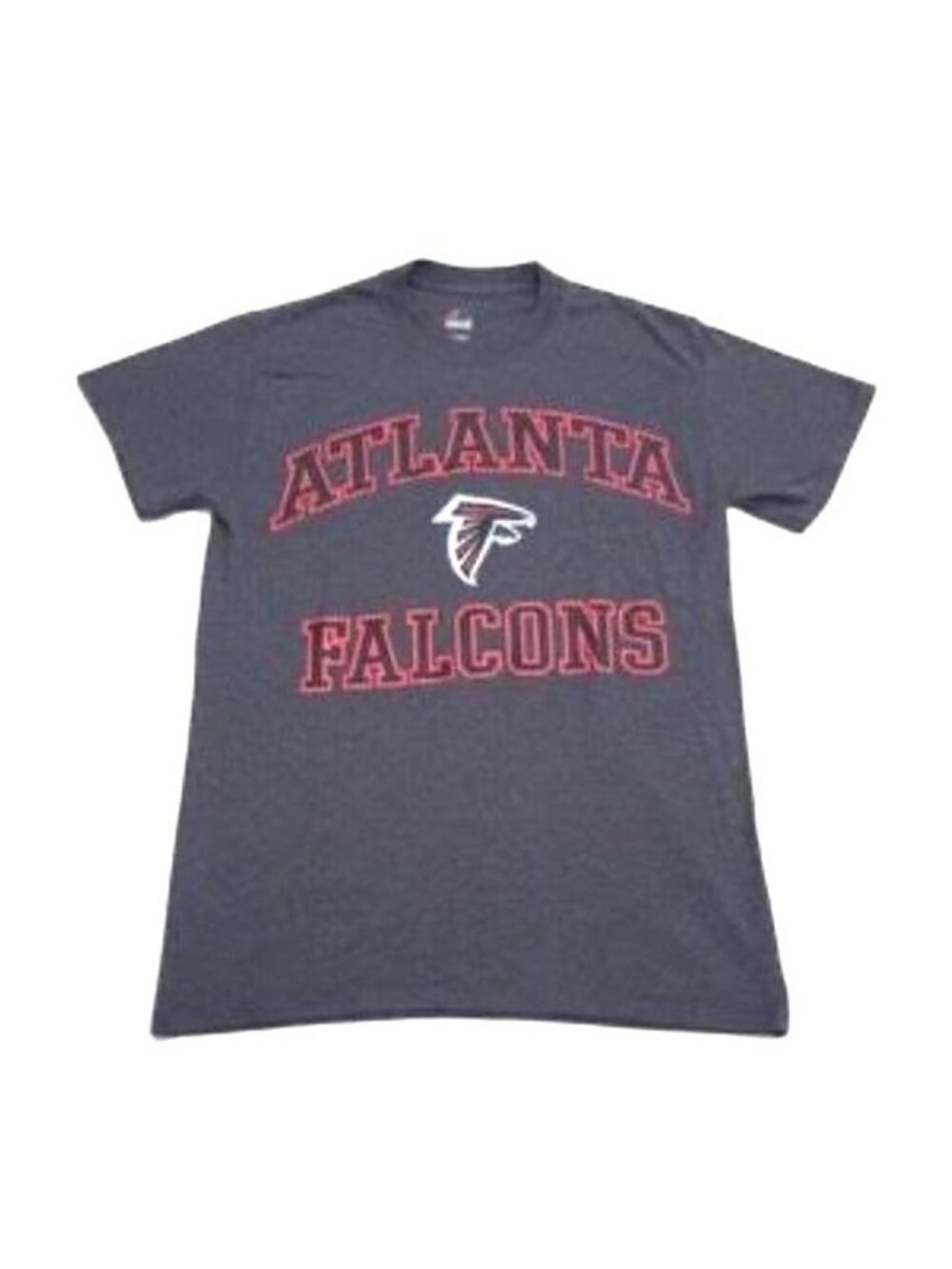 Atlanta Falcons NFL Team Apparel Gray T-Shirt 2XL Cotton/Polyester Blend Unisex